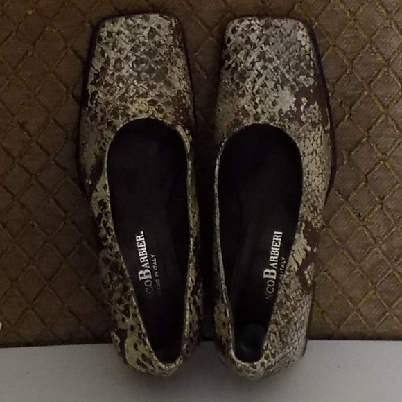 Vintage Franco Barbieri python embossed leather - Picture 4 of 7